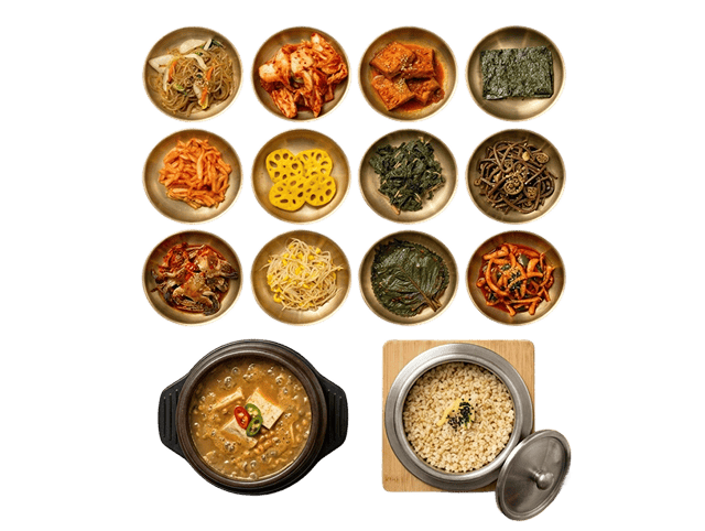 유월의 보리 밥상메뉴 보리솥밥 한상차림