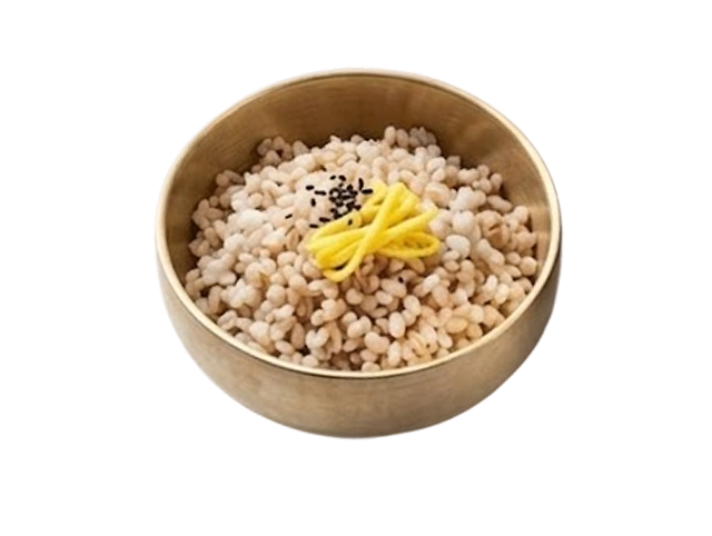 유월의 보리 추가메뉴 보리공기밥